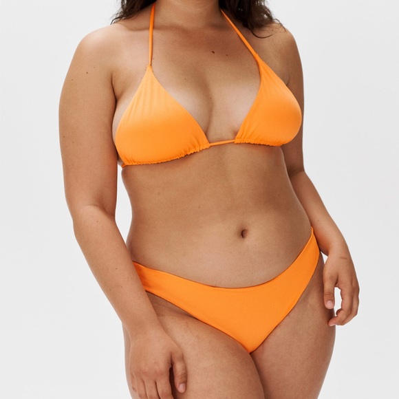 ISO Djerf Avenue Tangerine Bikini Top and Bottoms - Picture 2 of 2